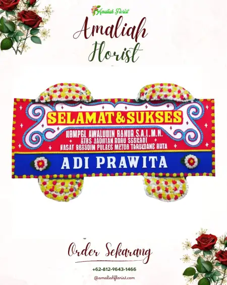 Papan Bunga Ucapan Selamat Hiliduho